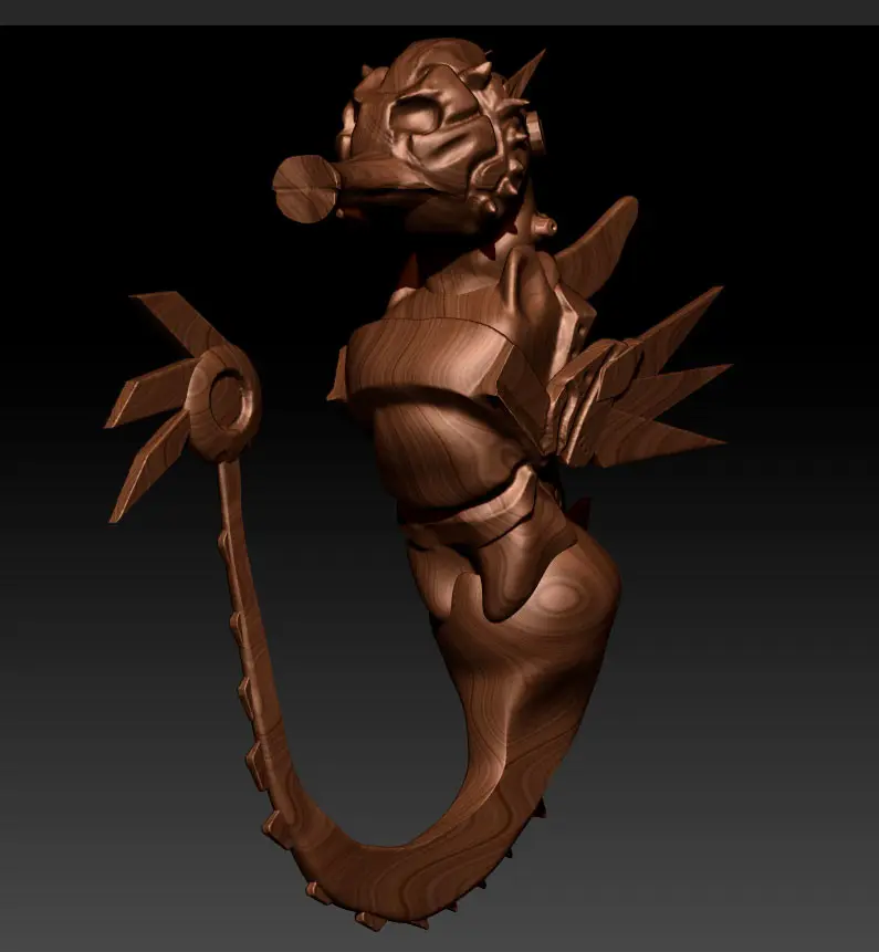 Iron Seahorse