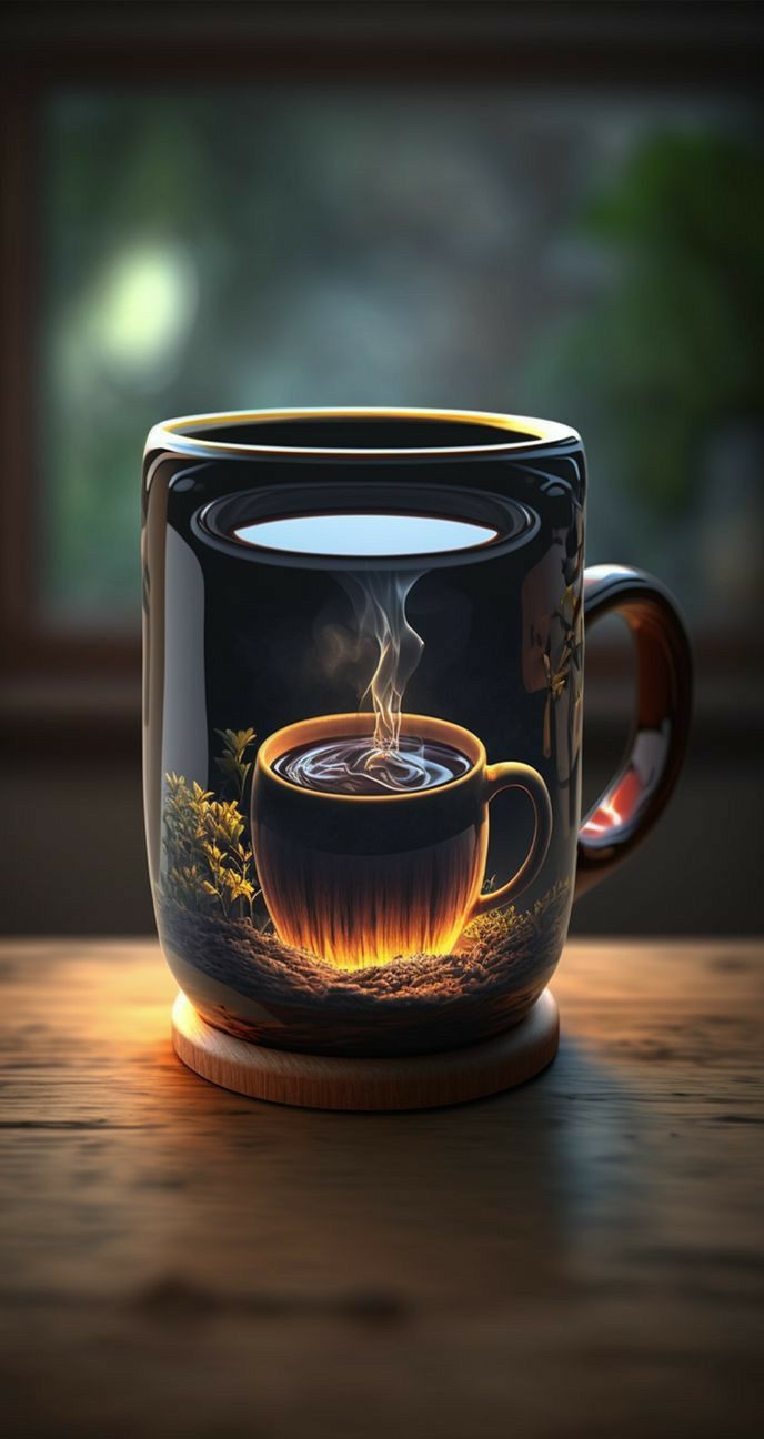 Colorfully cup