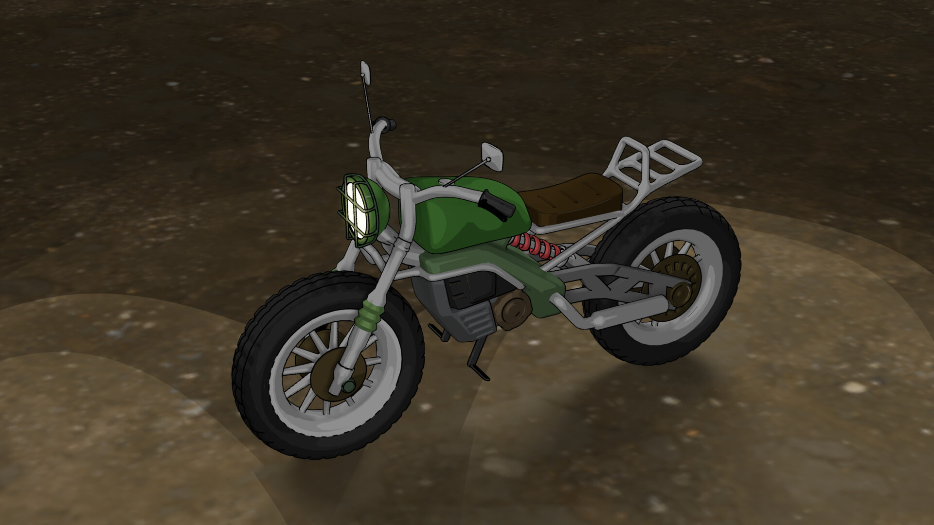 Cel-shaded-dirt-bike